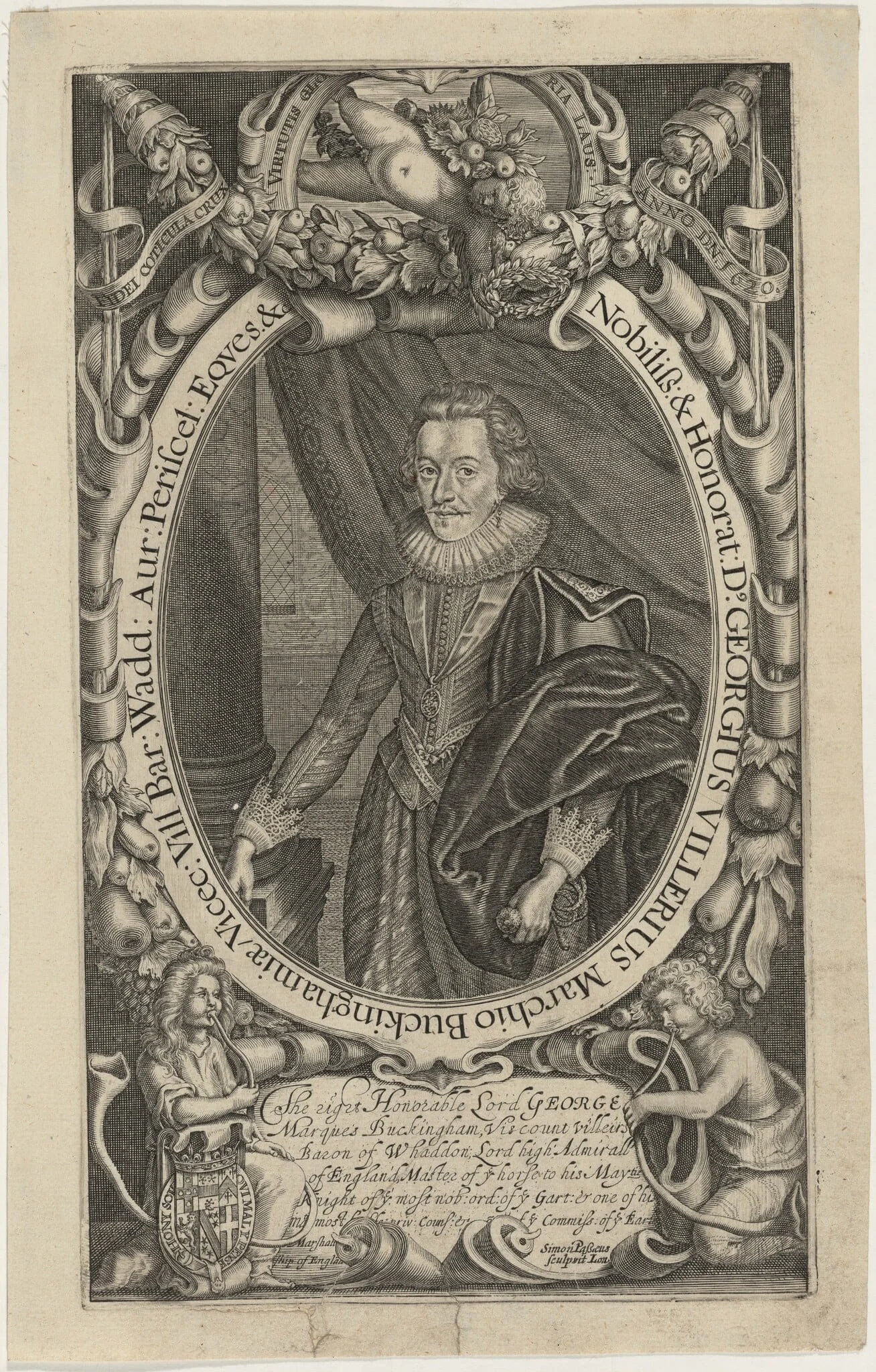 George Villiers, First Duke of Buckingham, detail