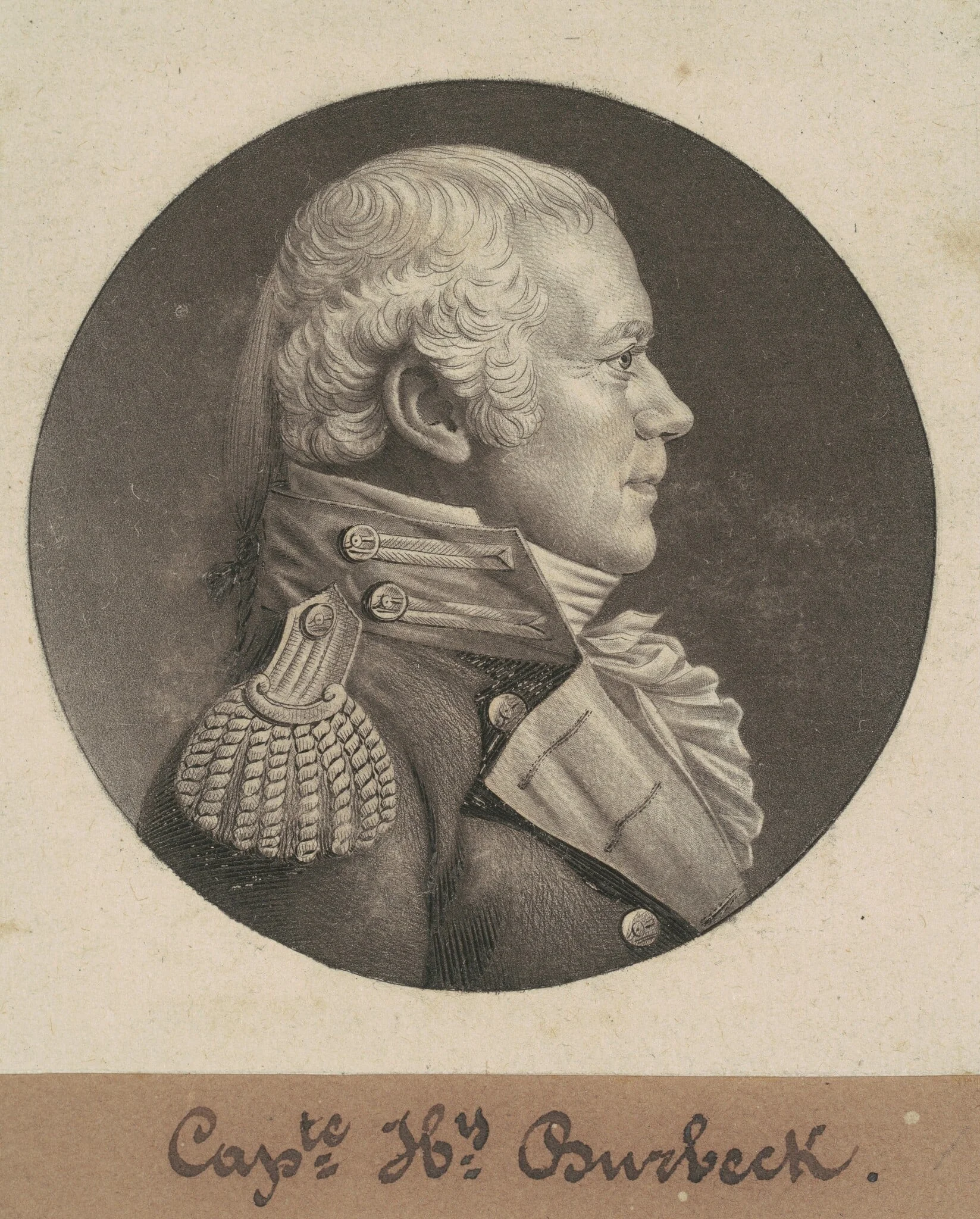 Henry Burbeck, detail