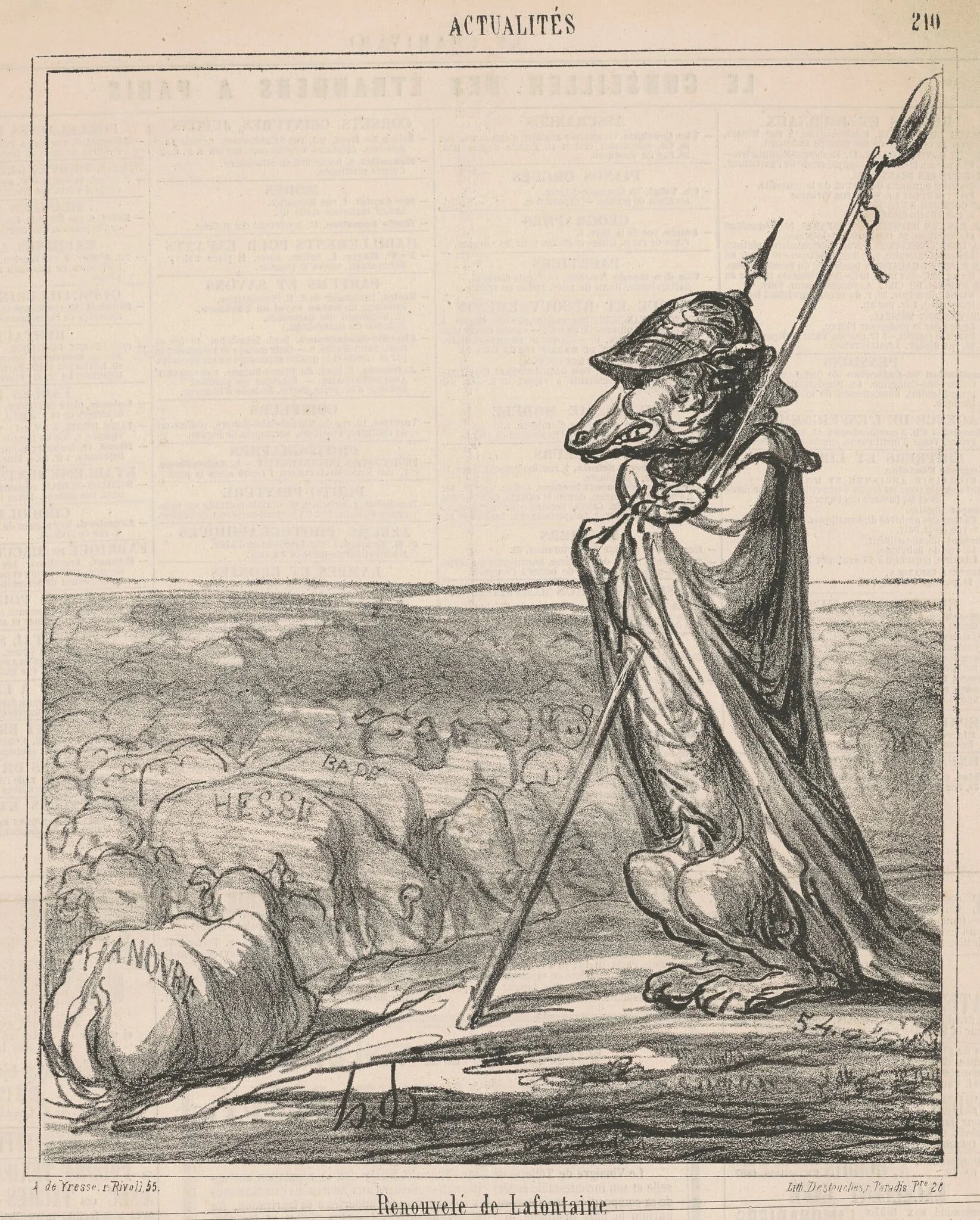 Renouvelée de la fontaine, detail