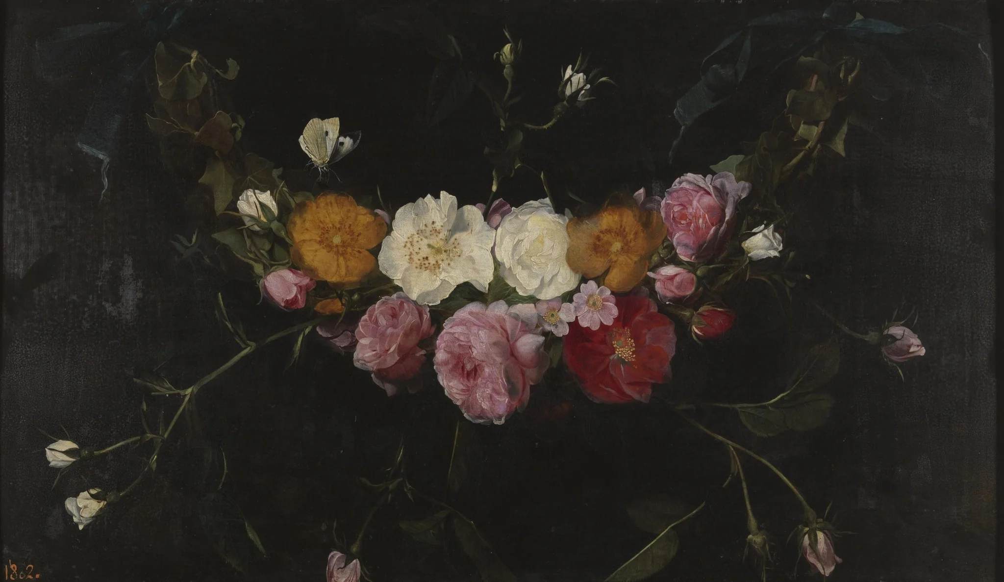 Garland of Roses, detail