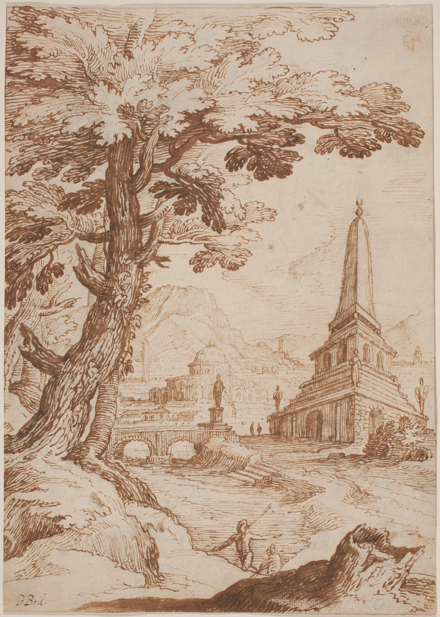 Heroic Landscape, detail