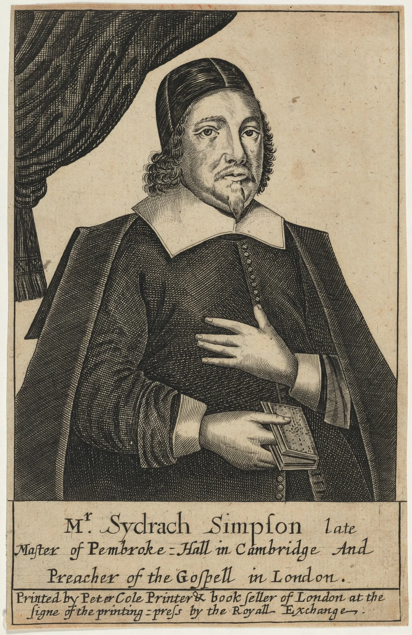 Sydrach Simpson, detail