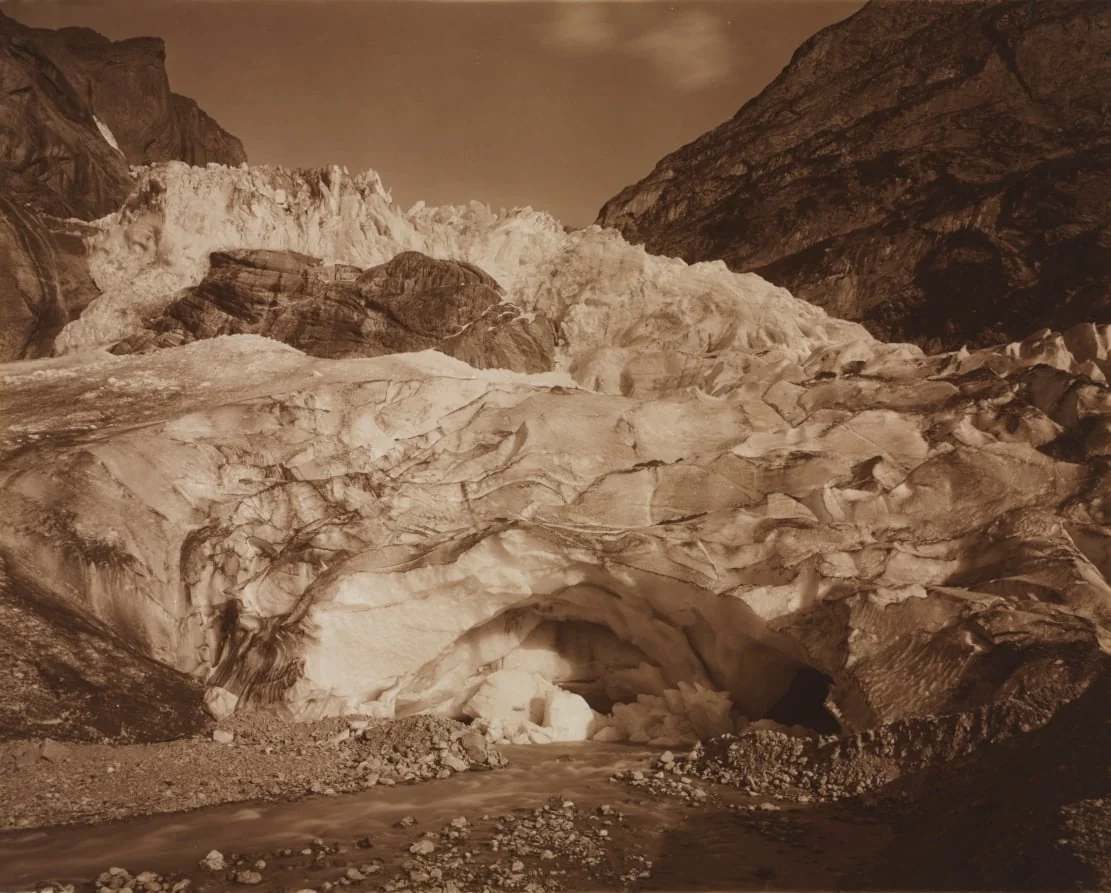 Switzerland. Grindelwald, Upper Glacier, Source of the Lutschine, detail