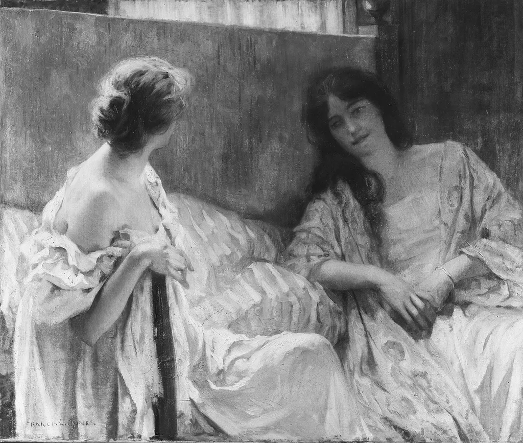 The Sisters, by Francis Coates Jones, oil, 1913