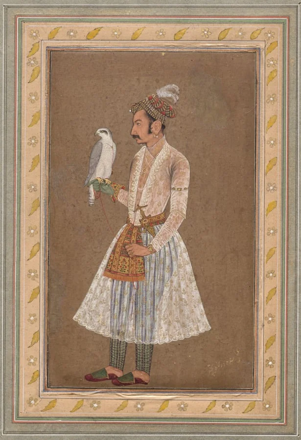 Portrait of Raja Jagat Singh of Nurpur (reigned 1618–46), detail