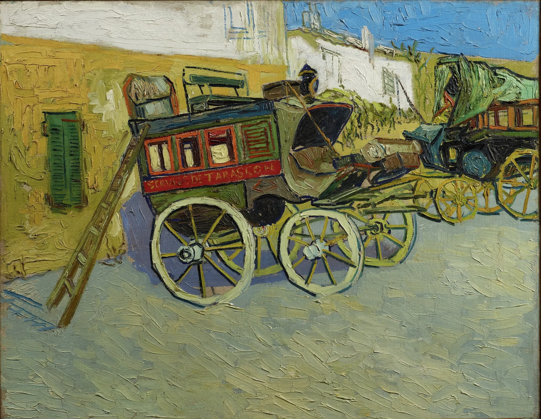 Tarascon Diligence, detail