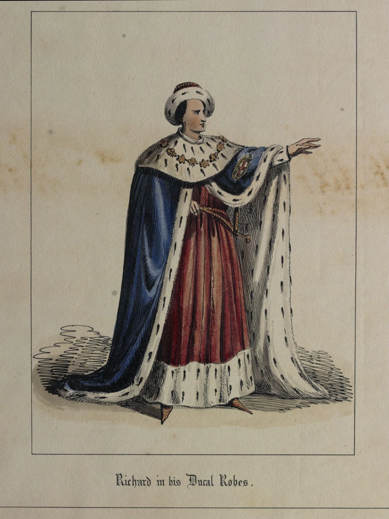 H Beard Print Collection, detail