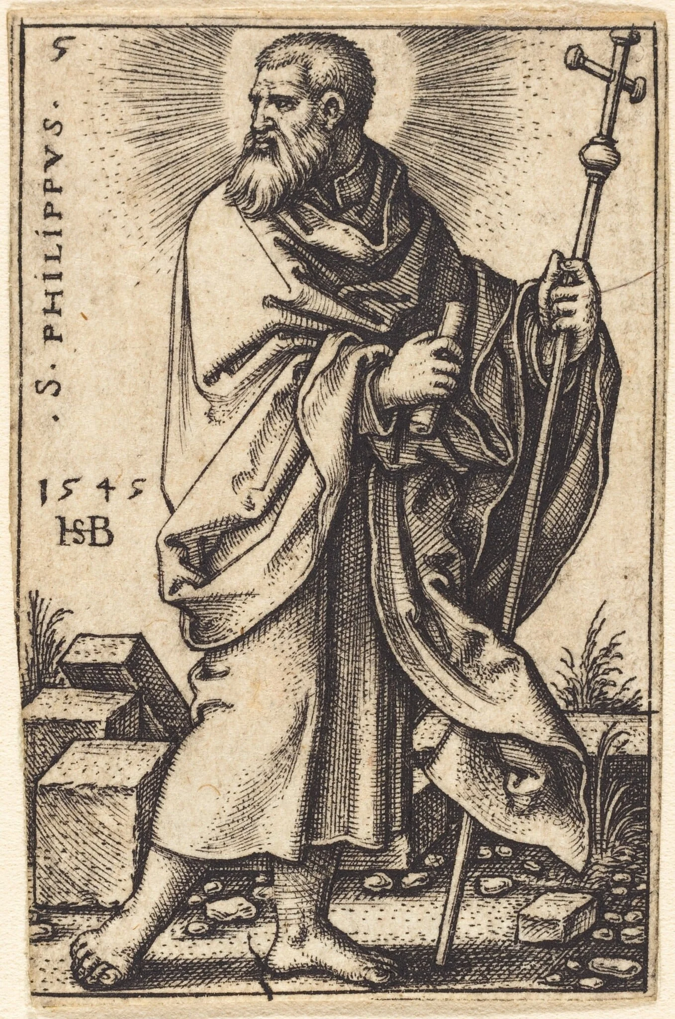Saint Philip, detail