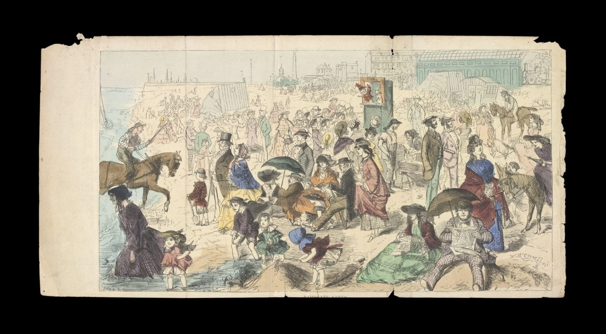 George Speaight Punch & Judy Collection, detail