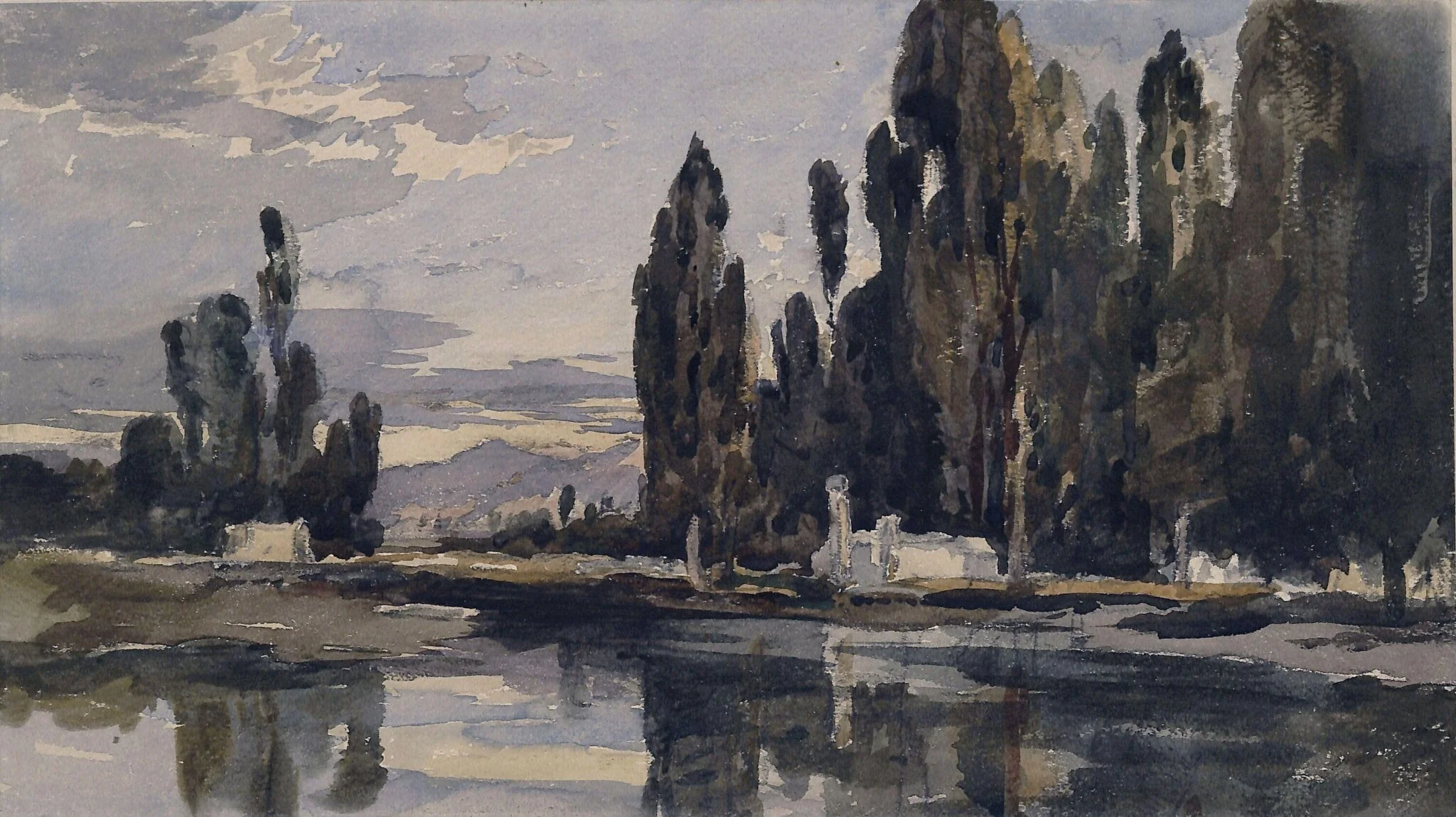 An Eastern Burial-Ground, detail