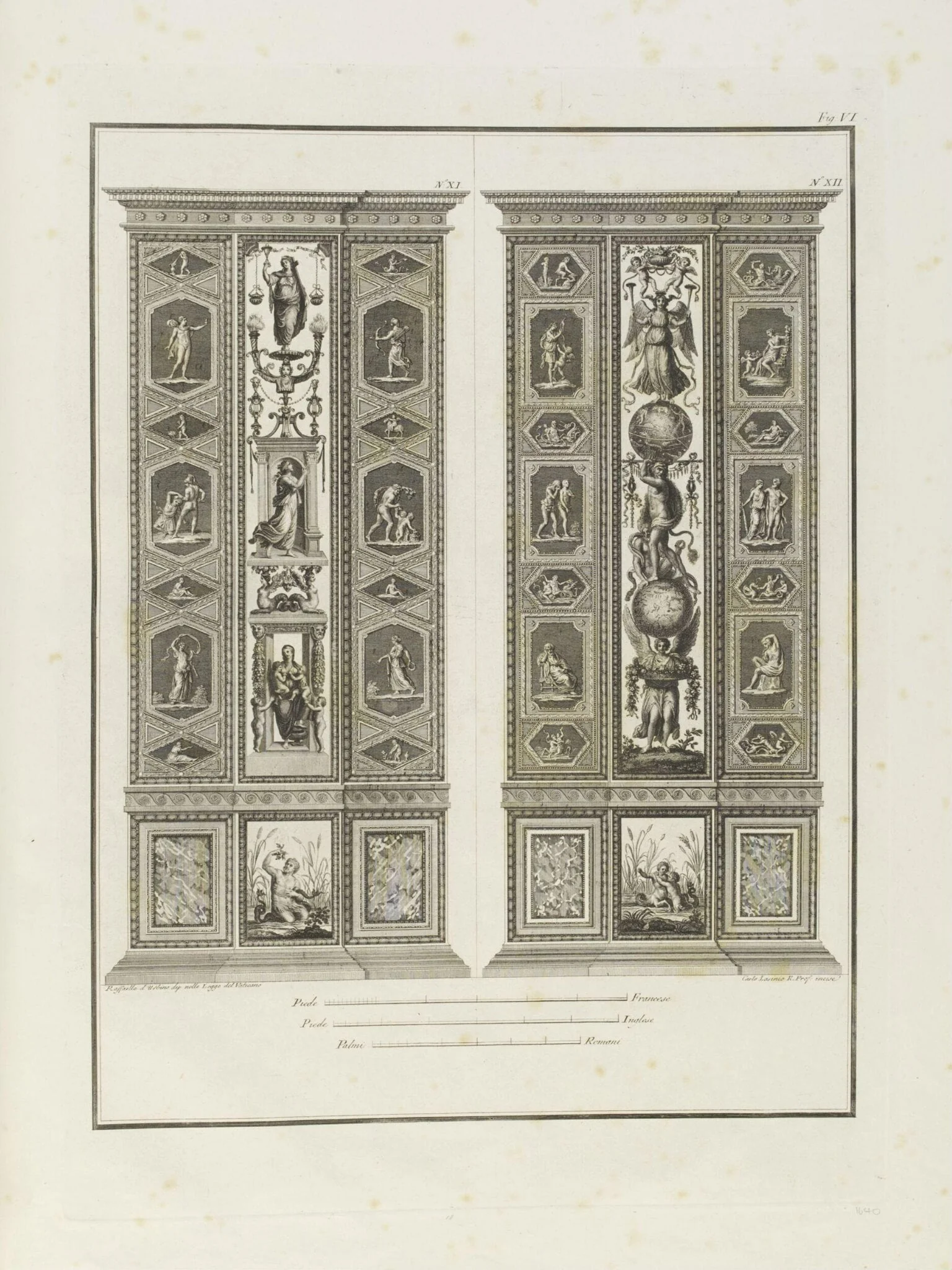 Logge del Vaticano, detail
