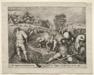 The Four Seasons:  Summer, by Pieter van der Heyden, 1570