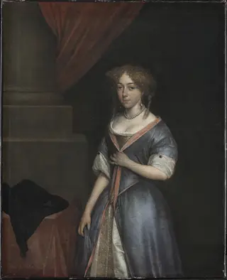 Portrait of a Lady, by Gerard ter Borch, oil