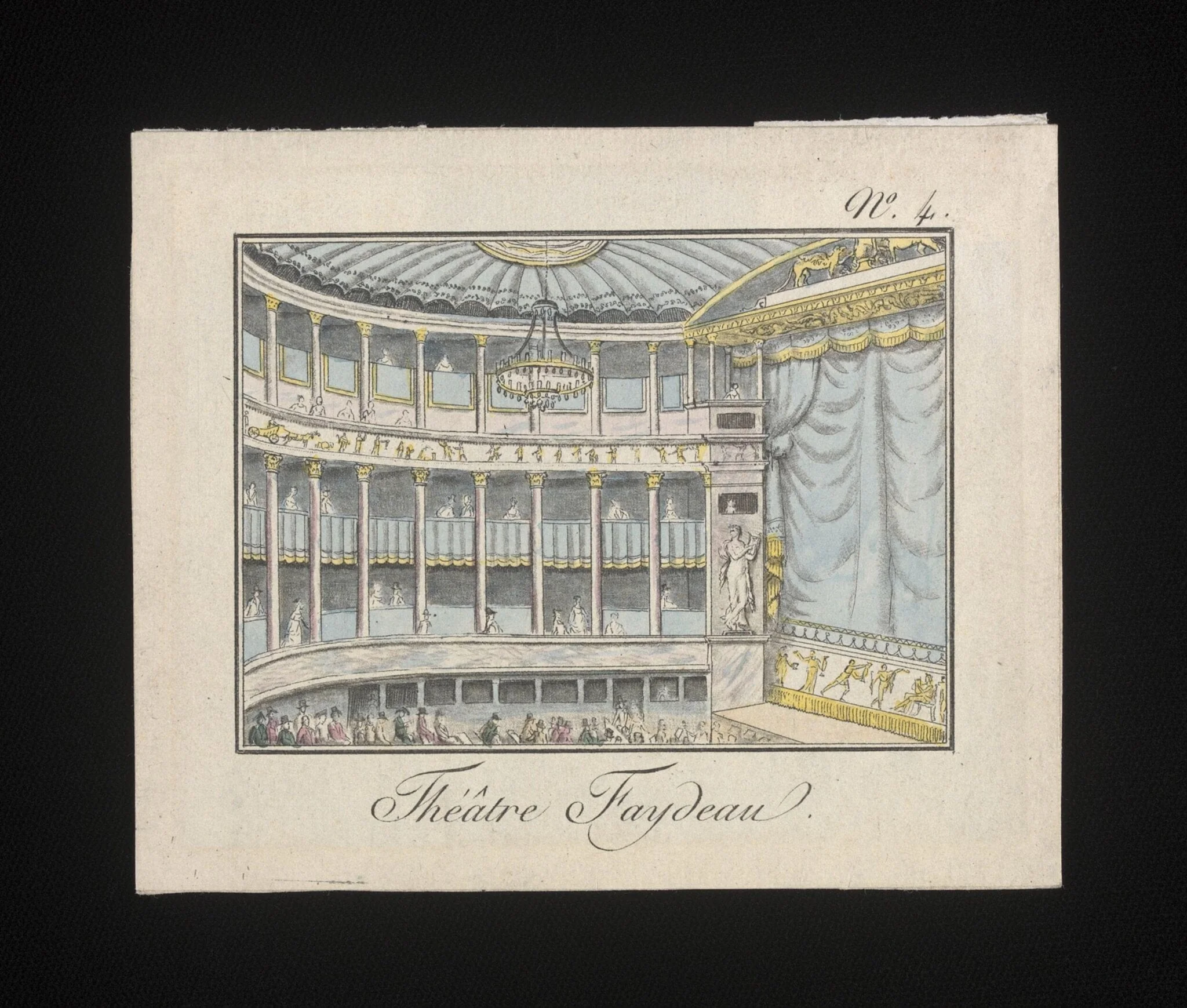 Théâtre Feydeau, detail