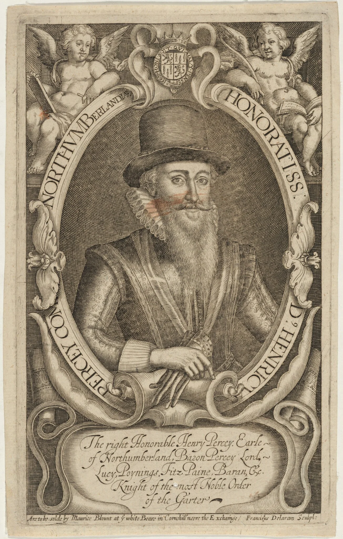 Henricus Percye (Henry Percy, Ninth Earl of Northumberland), detail