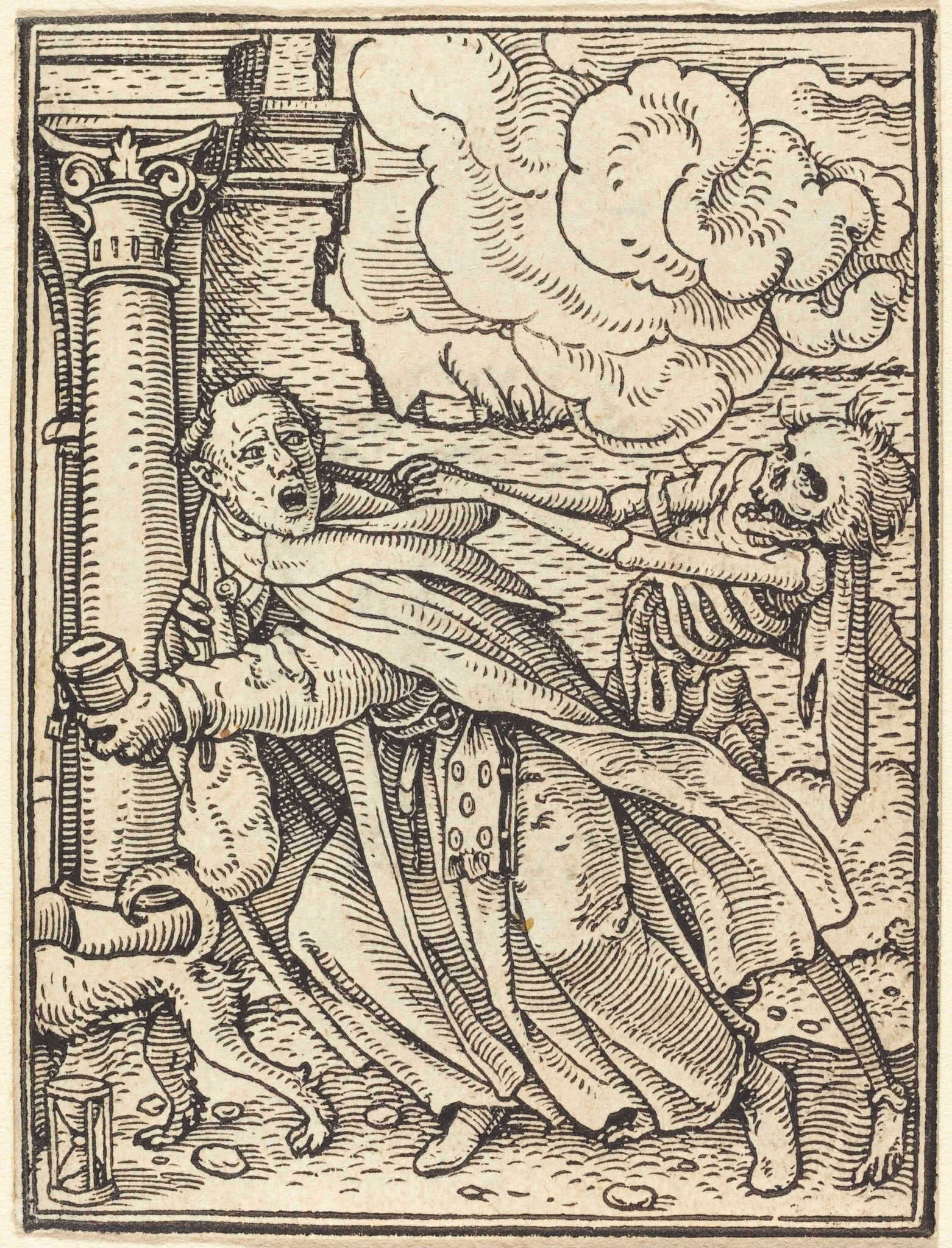 The Mendicant Friar, detail