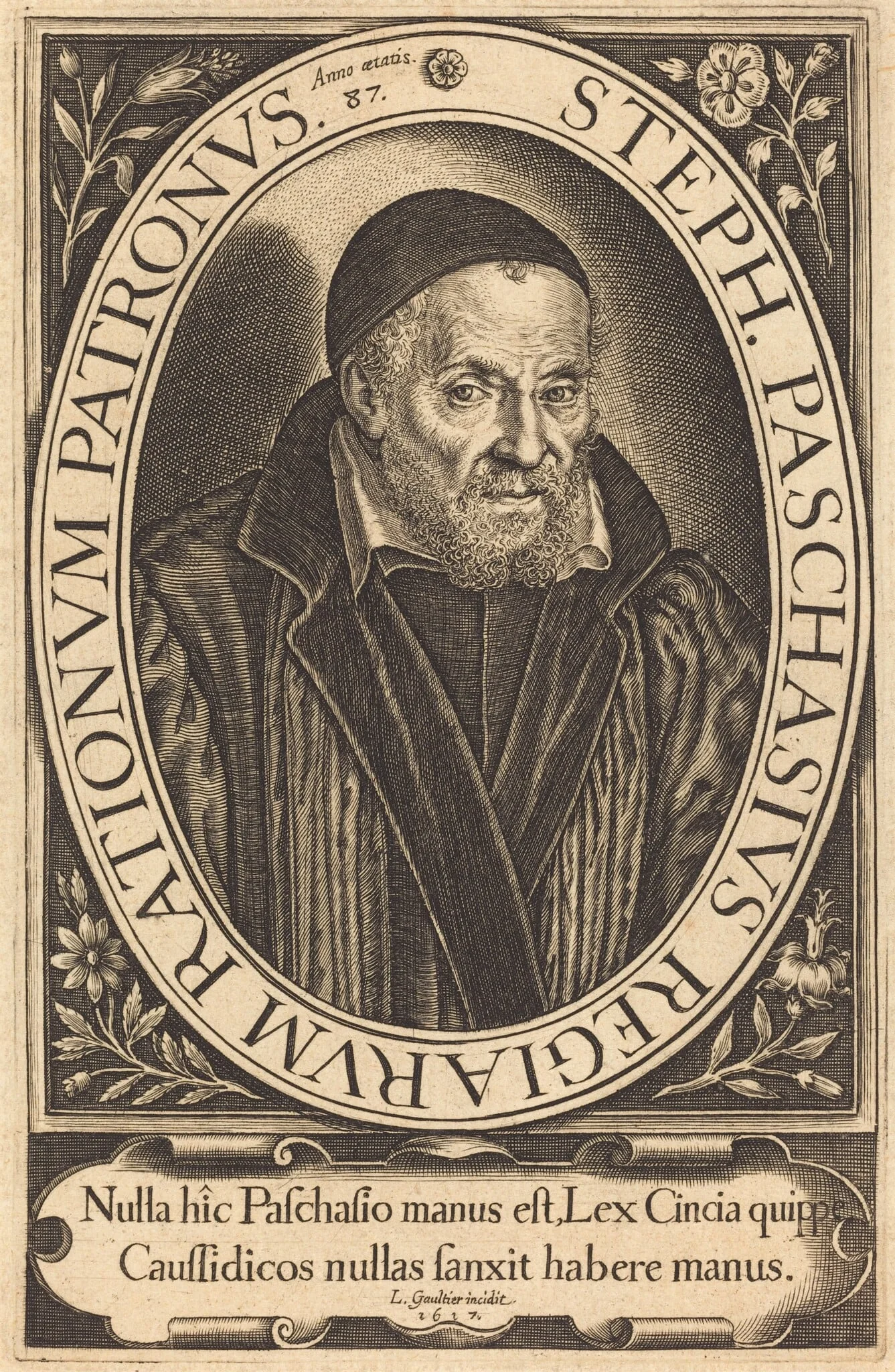 Étienne Pasquier, detail