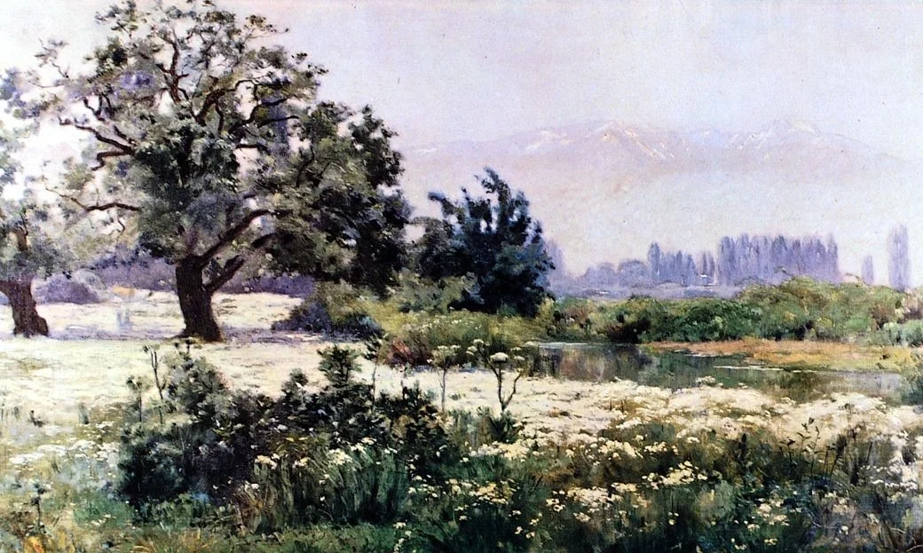 Paisaje con Manzanillas, detail