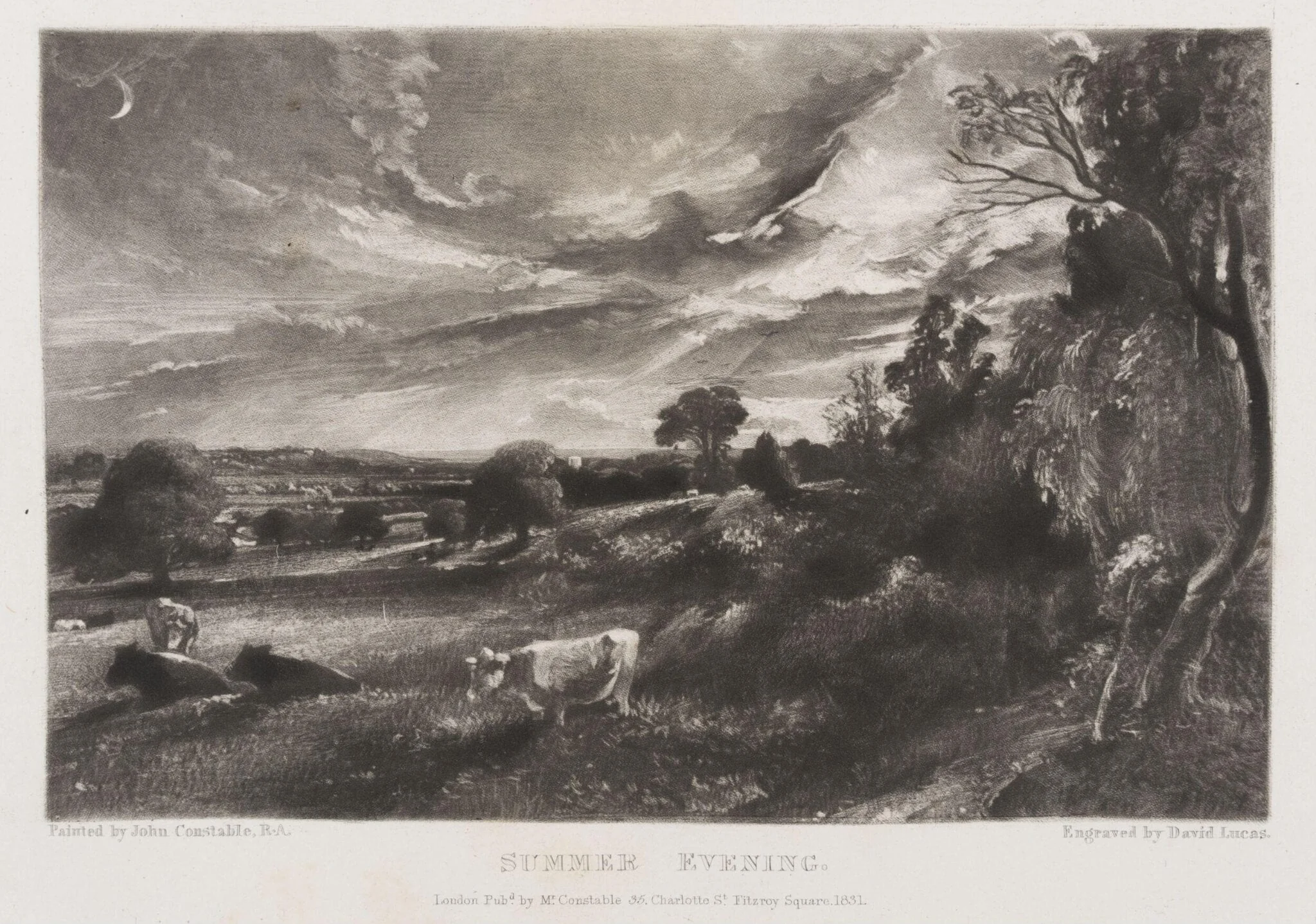 SUMMER EVENING, detail