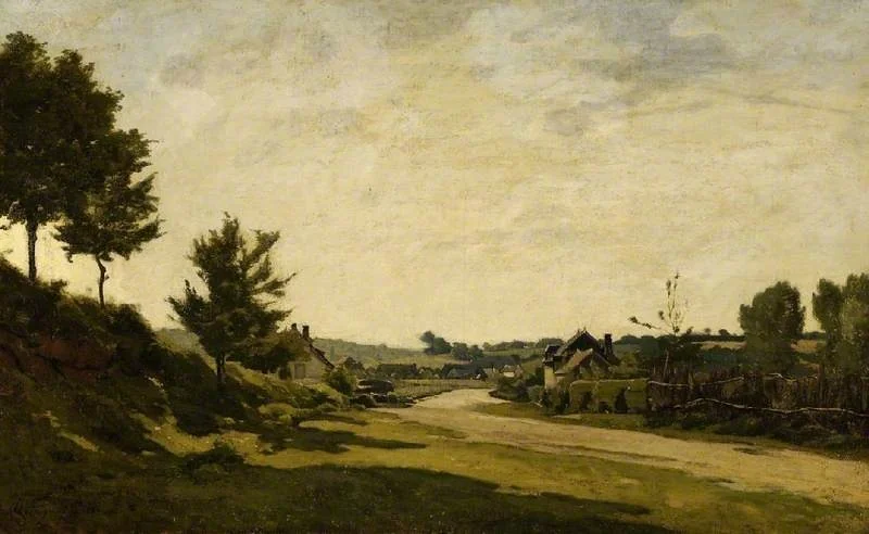 La Grande Route, detail