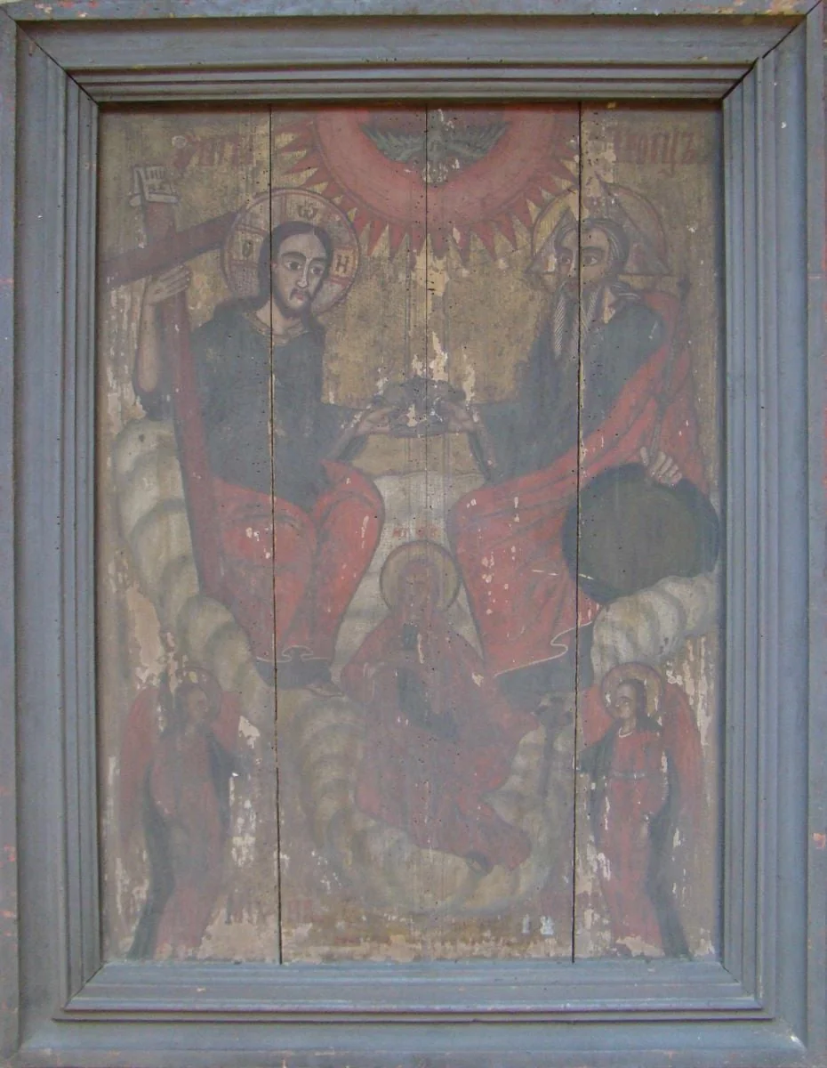 Încoronarea Fecioarei, detail