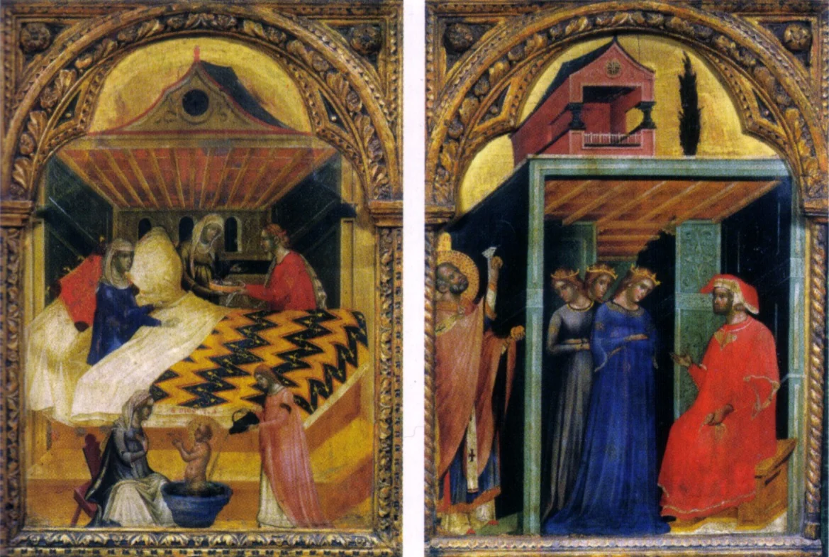 Due storie di san Nicola di Bari, detail