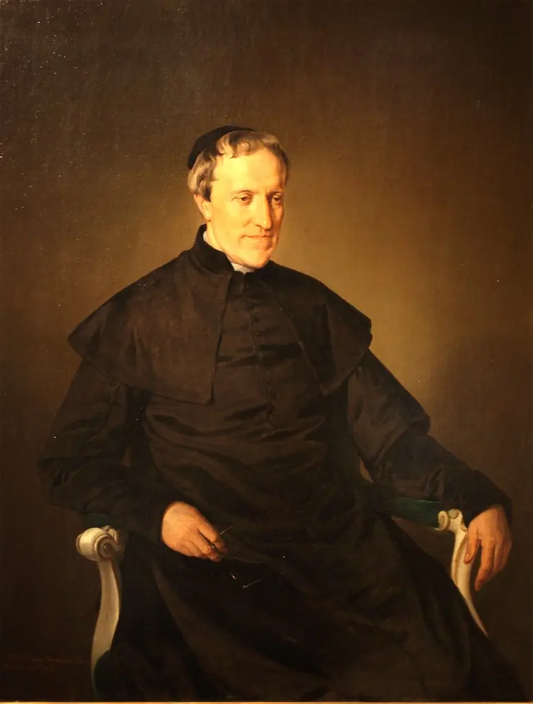 Portrait of Antonio Rosmini, by Francesco Hayez, oil, 1853