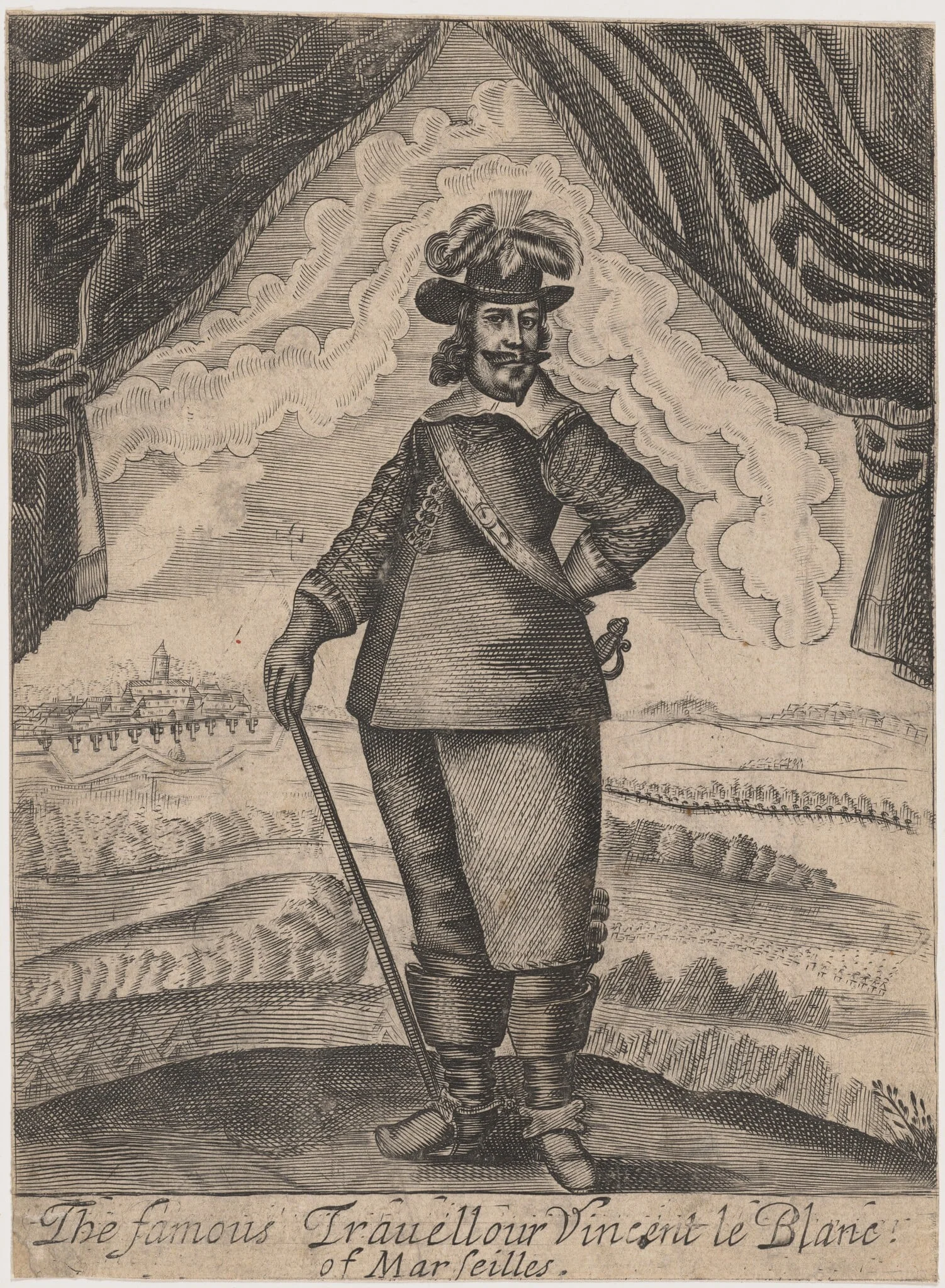 Vincent le Blanc of Marseilles, detail