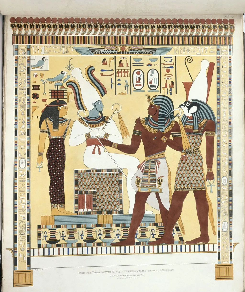 Plates Illustrative Of The Researches And Operations Of G. Belzoni In Egypt And Nubia, by Giovanni Battista Belzoni, 1820
