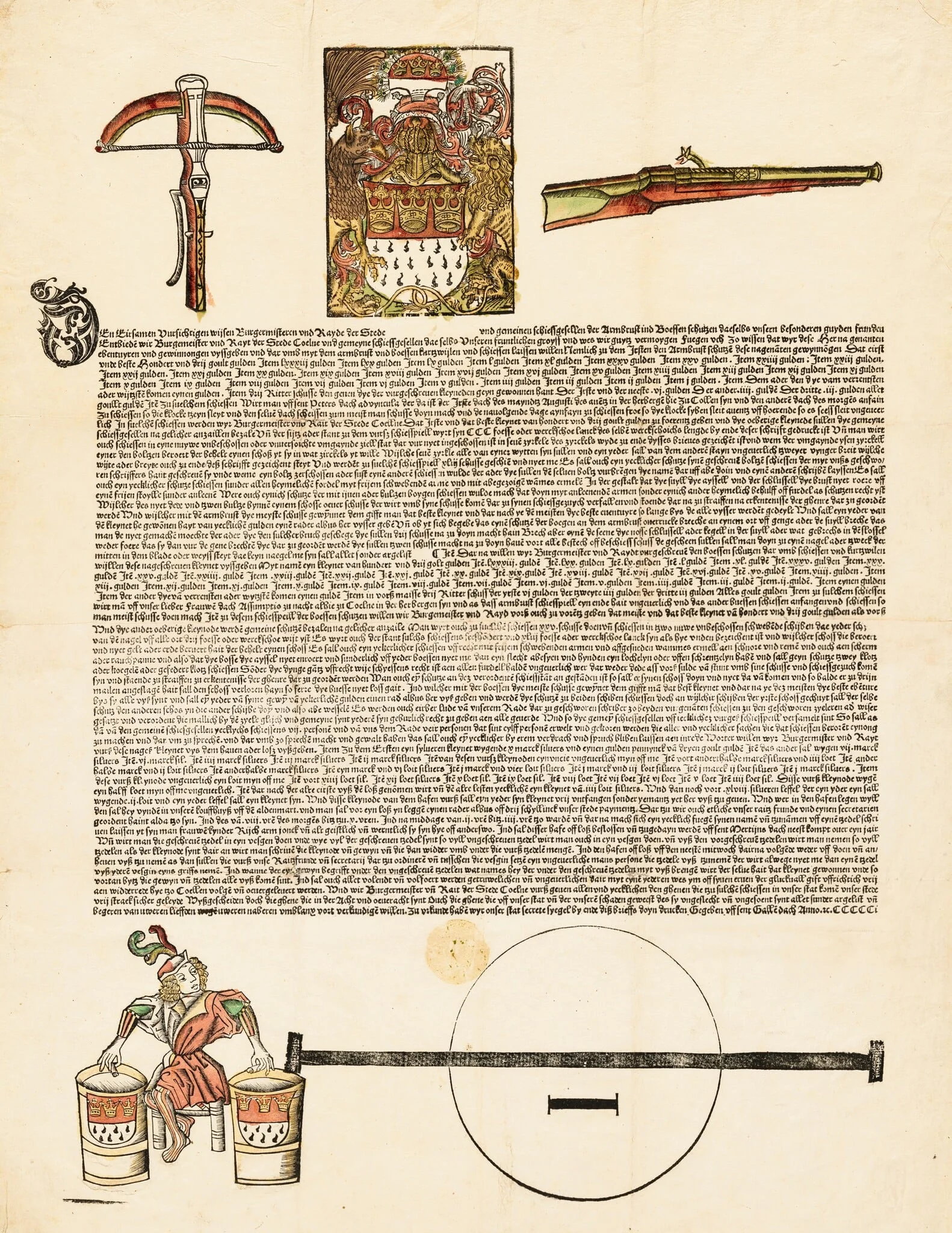 Broadside: An Invitation to an Arms Competition, detail