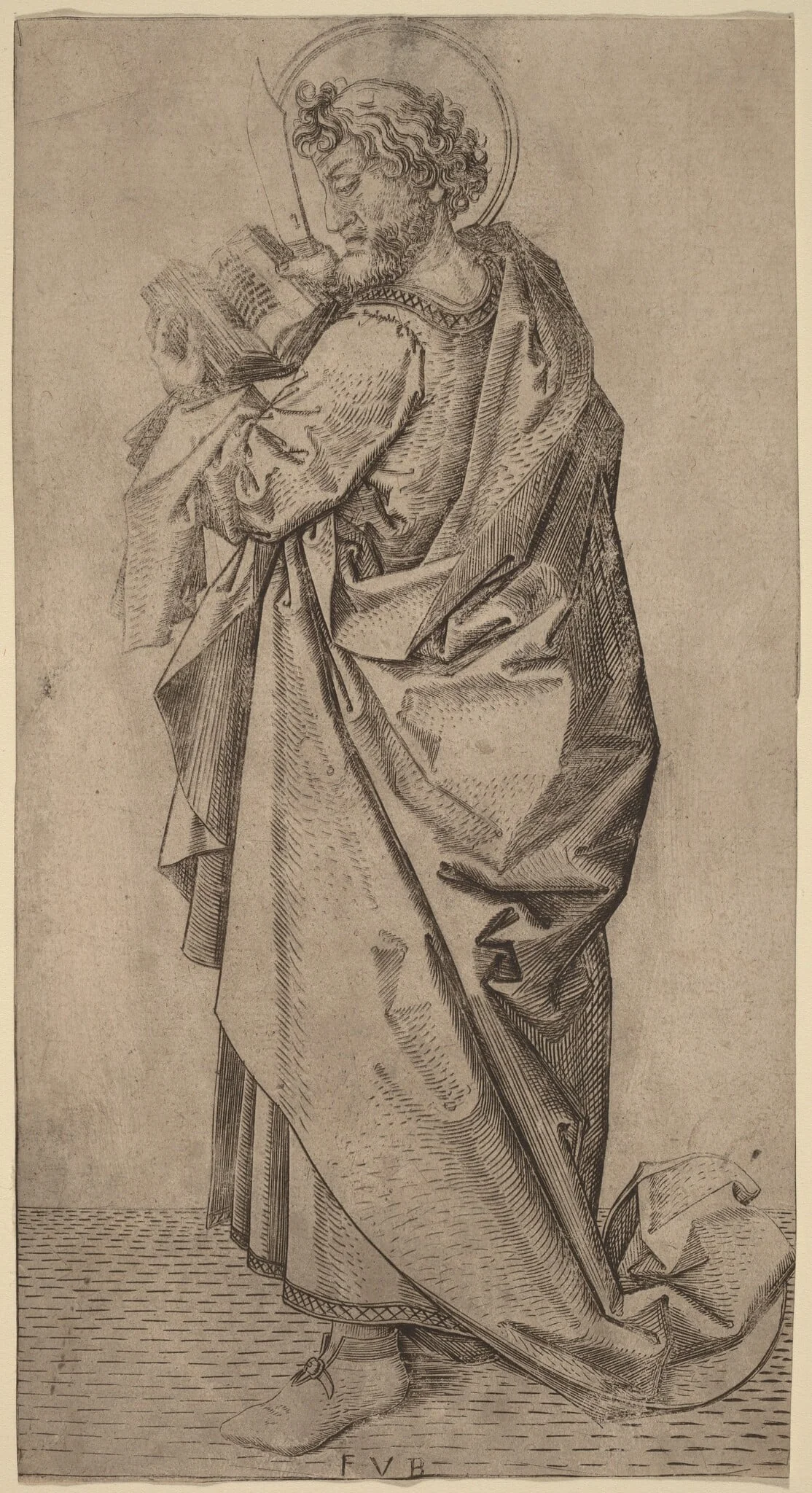 Saint Bartholomew, detail
