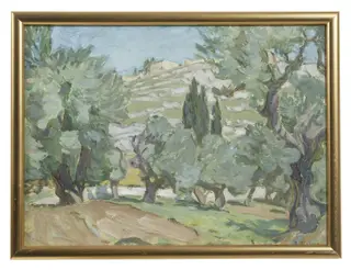 Study from Jerusalem, by Anna Boberg, unspecified, 1909