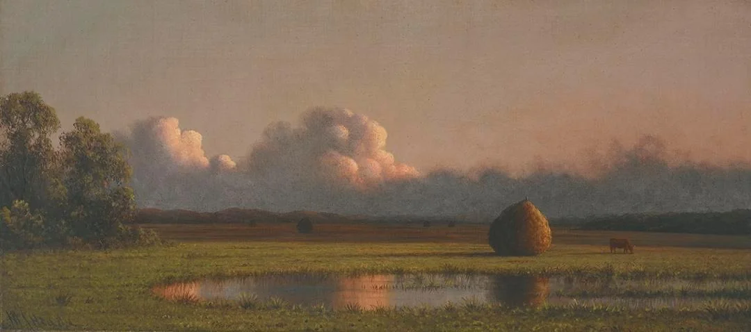 Haystacks, detail