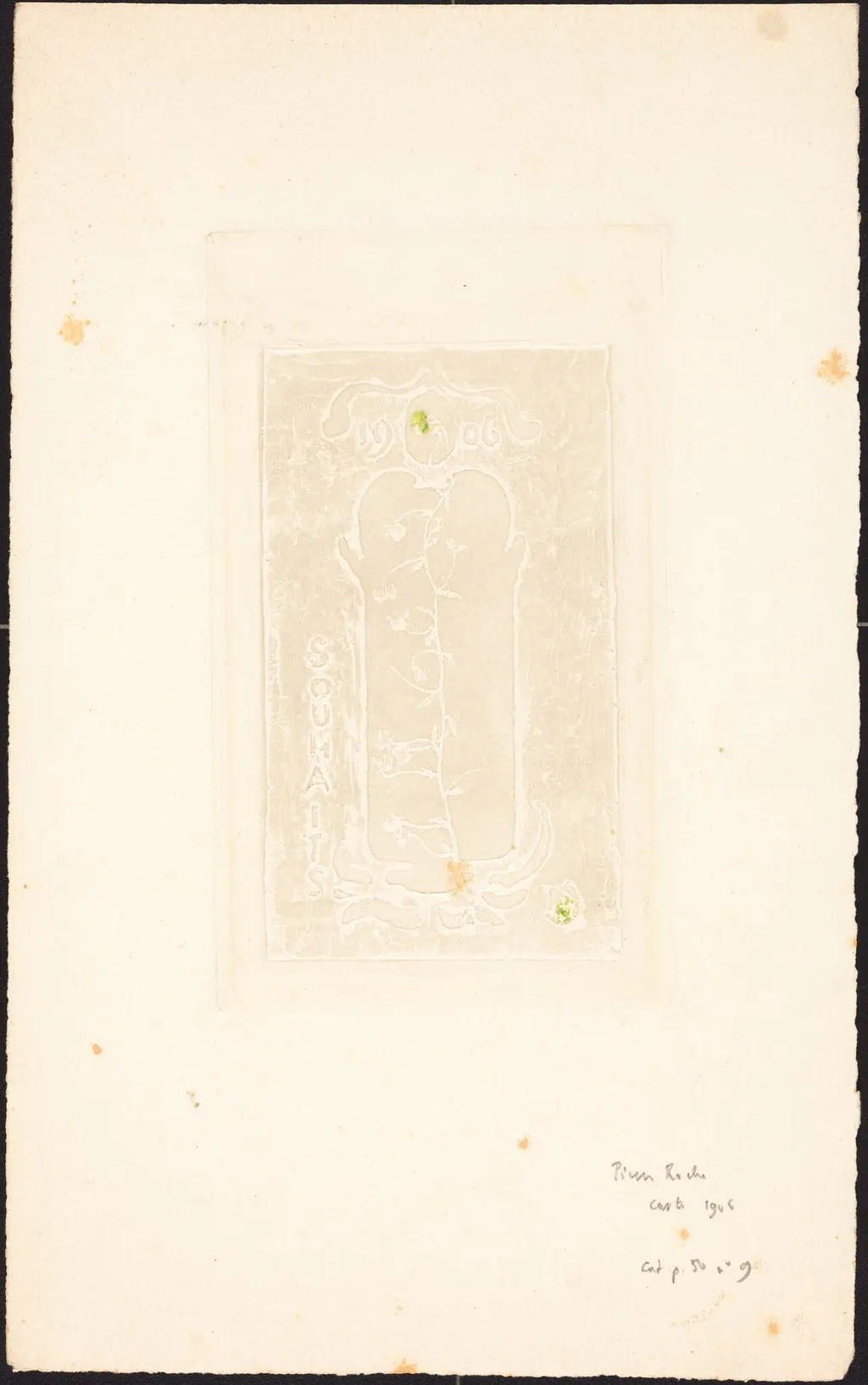 Souhaits (Aspirations), by Pierre Roche, 1906