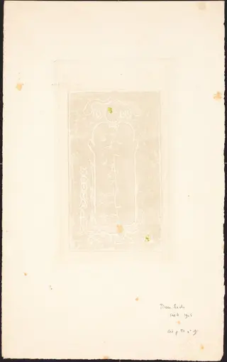 Souhaits (Aspirations), by Pierre Roche, 1906
