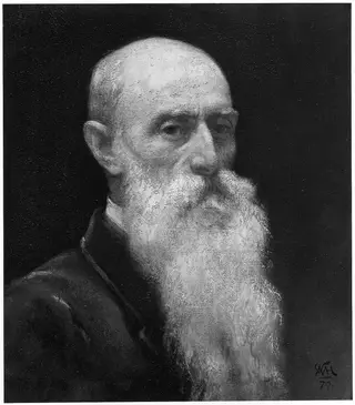 Self Portrait, by William Morris Hunt, oil