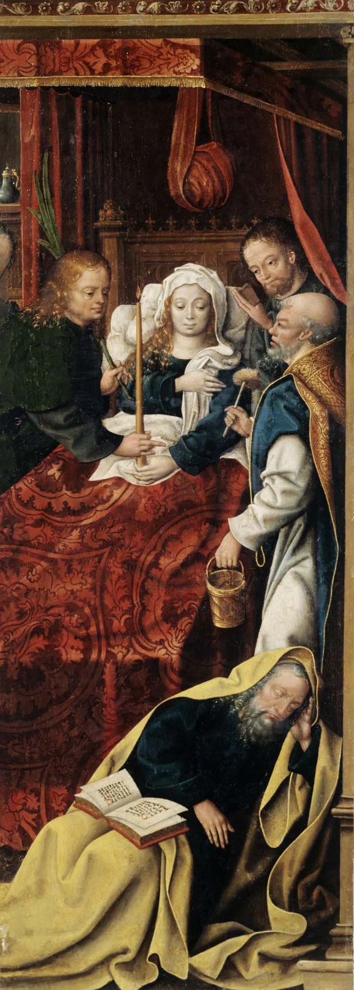 Altarflügel Marientod, detail