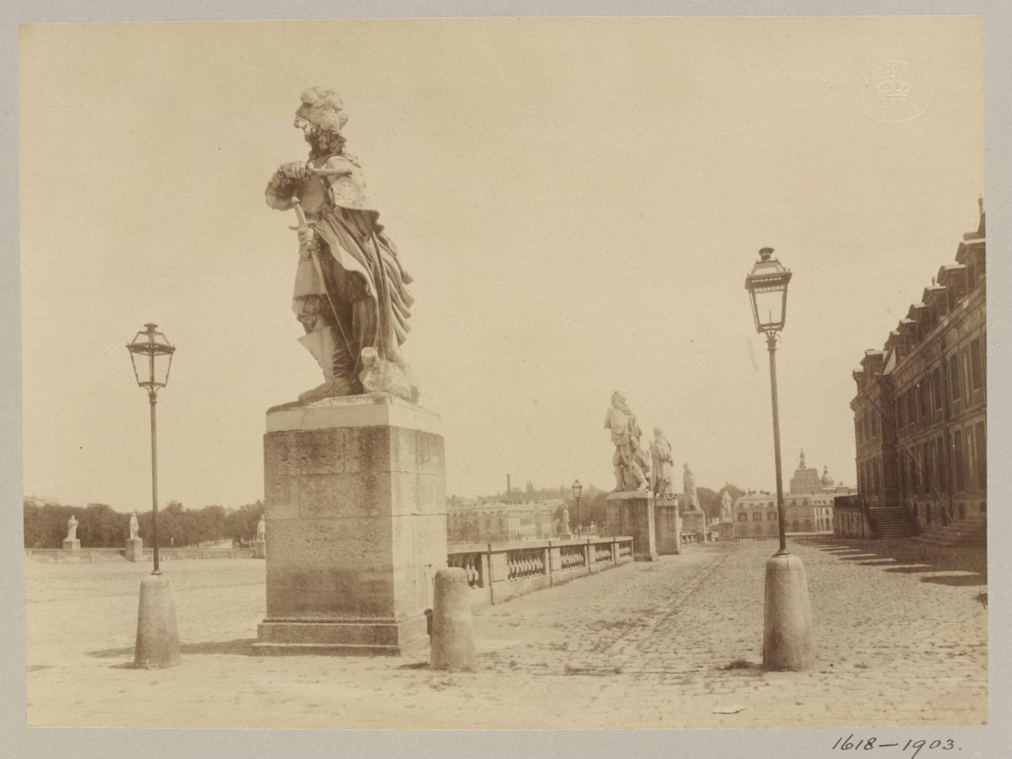 Cour d'honneur, Versailles, France, detail