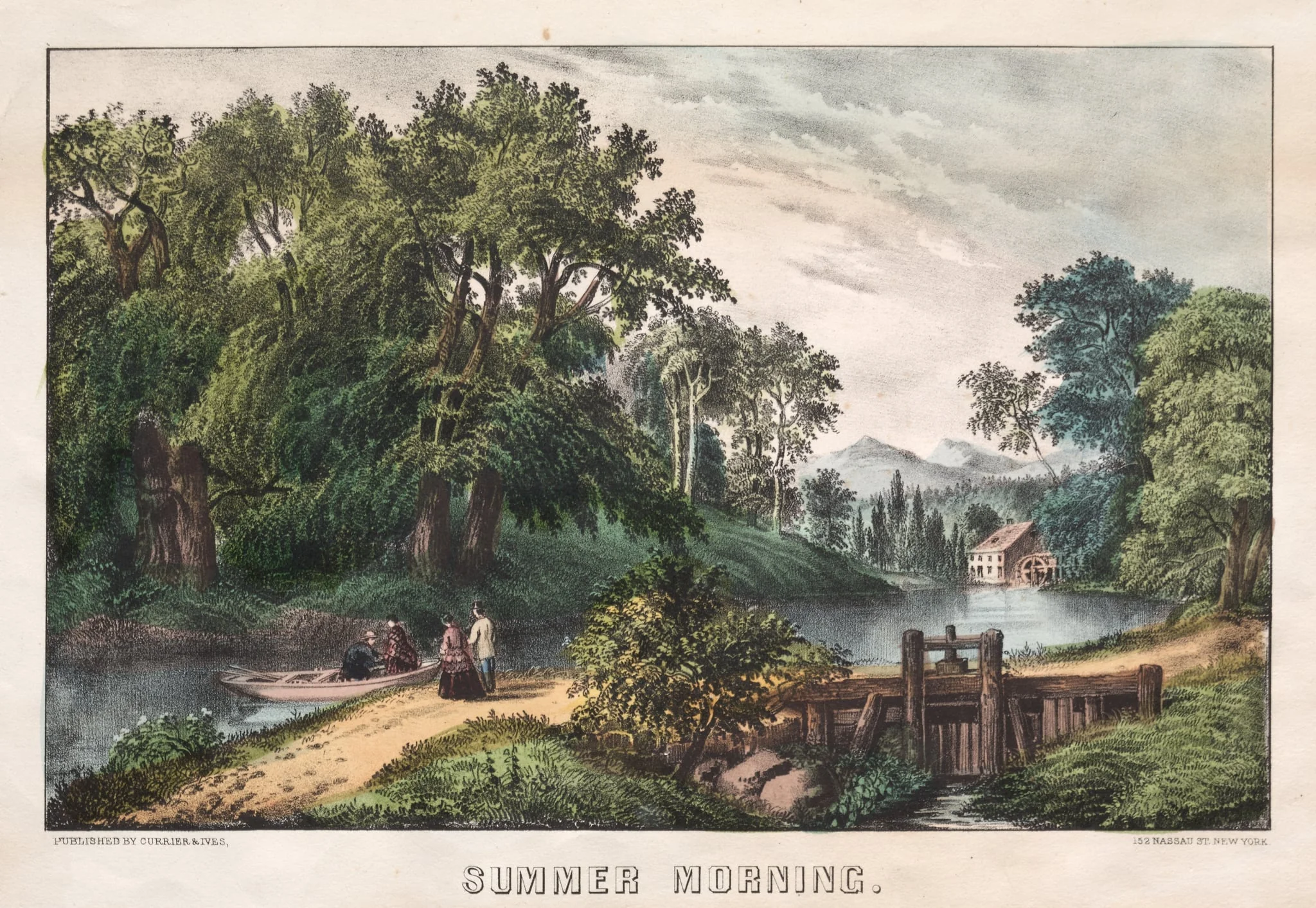 Summer Morning, detail