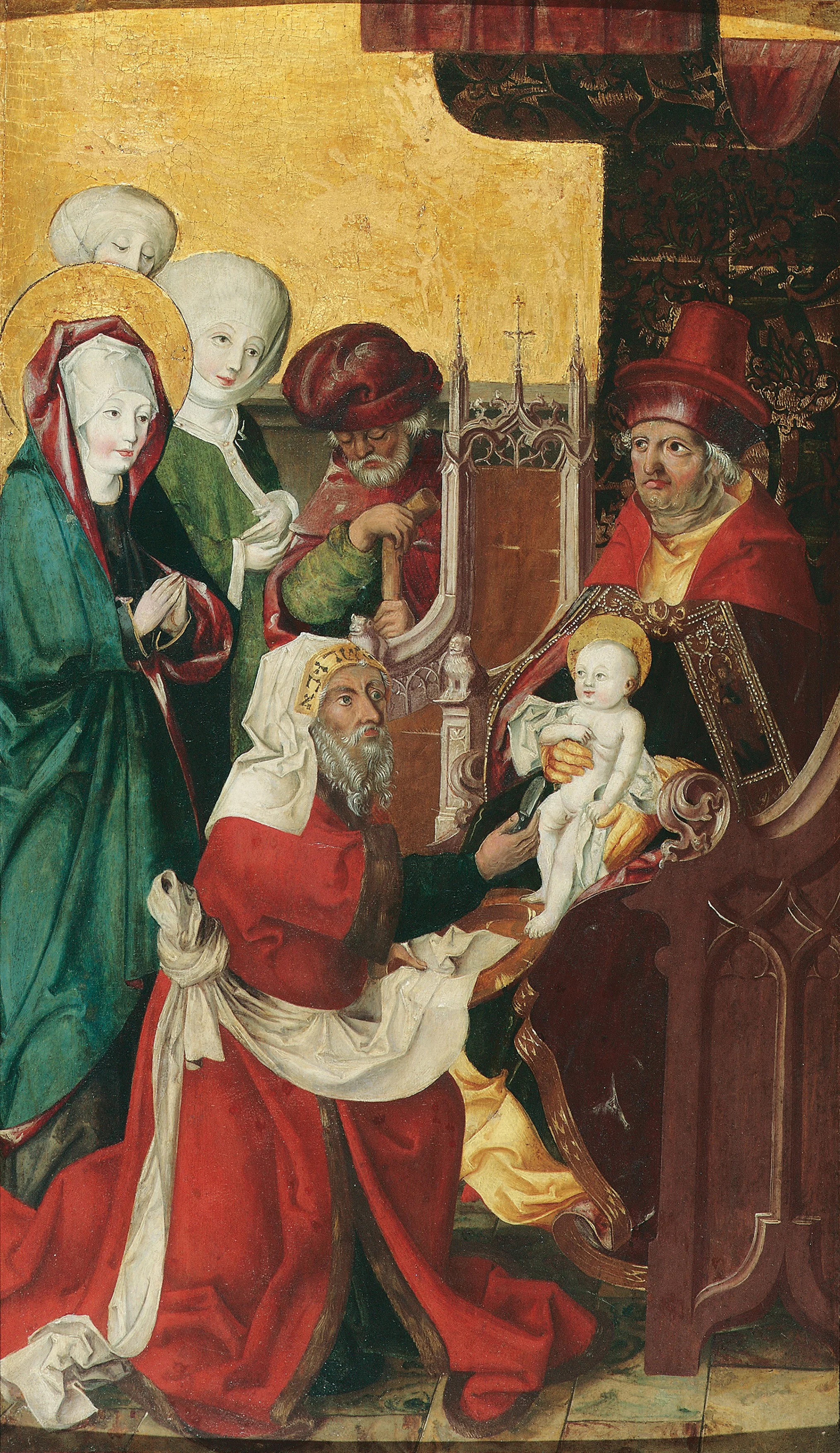 The circumcision of Christ, detail
