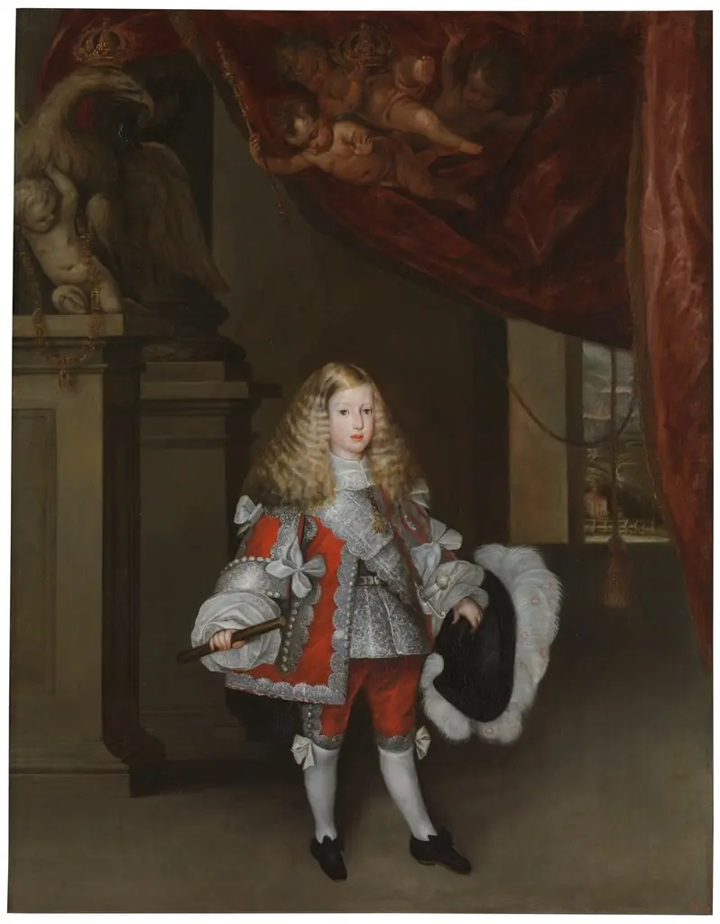Charles II as a Child, by Sebastián Herrera Barnuevo, oil, 1670