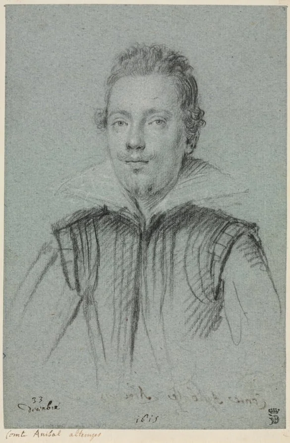 Comte Anibal Altemps, detail