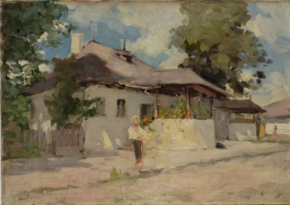 Casa pictorului la Câmpina, detail