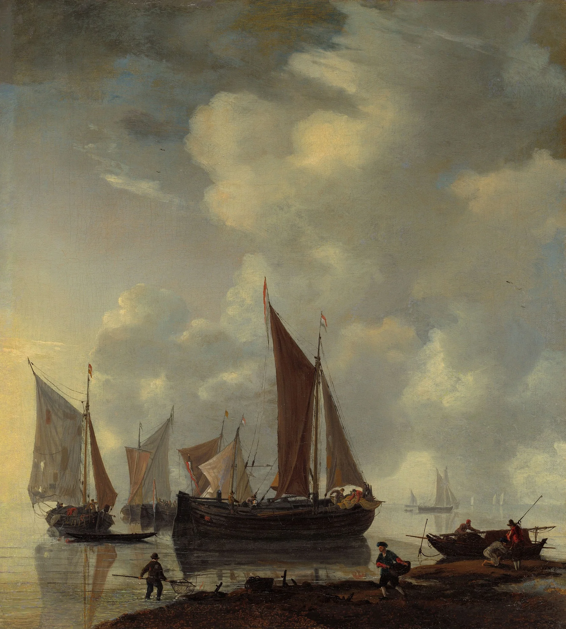 Coast Scene, detail