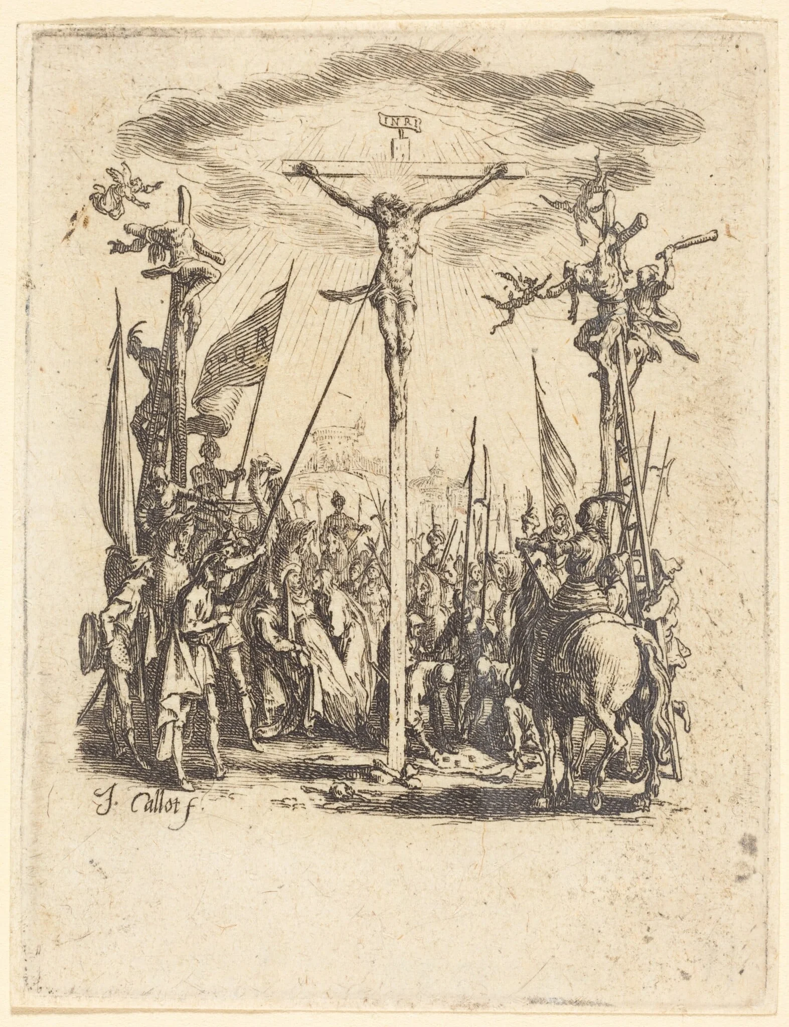 The Crucifixion, detail