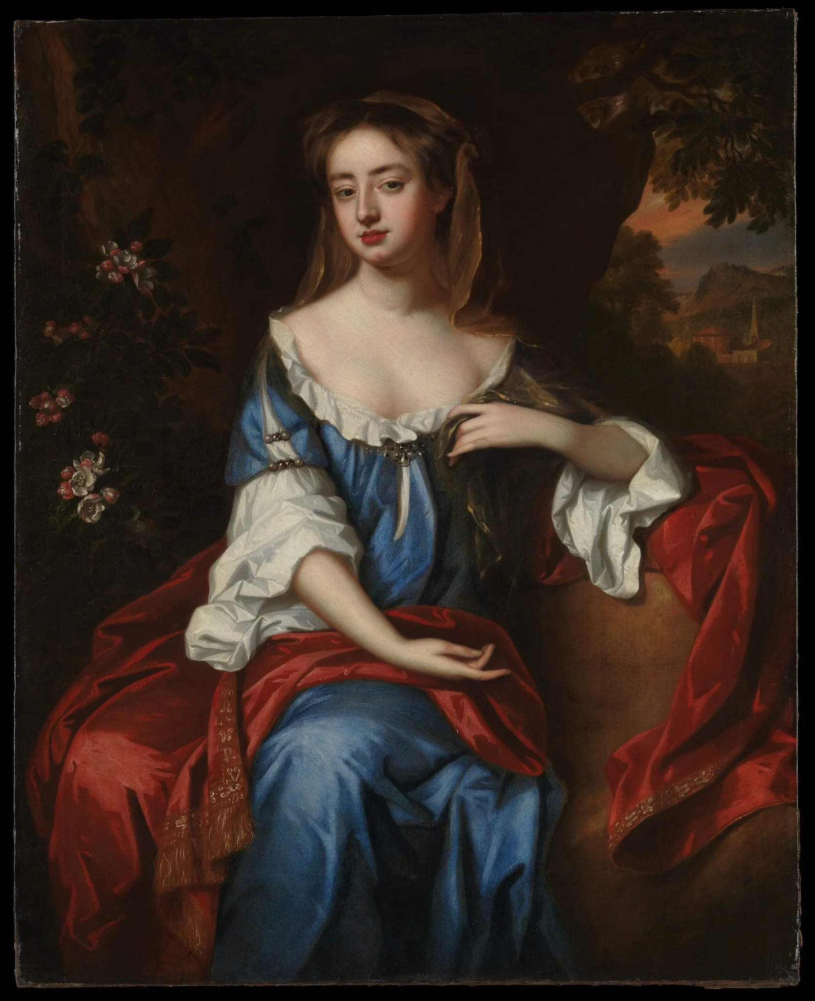 Portrait of a Woman, detail