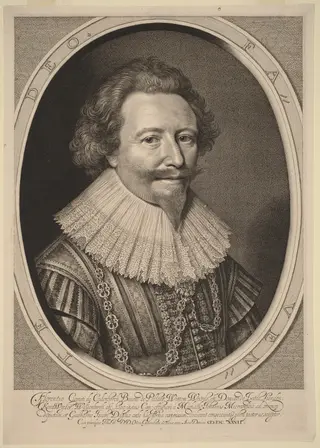 Florent II, Count of Pallandt, by Willem Jacobsz Delff, ink, 1627