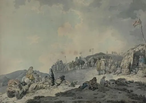 Donnybrook Fair, by Francis Wheatley, watercolor, 1783