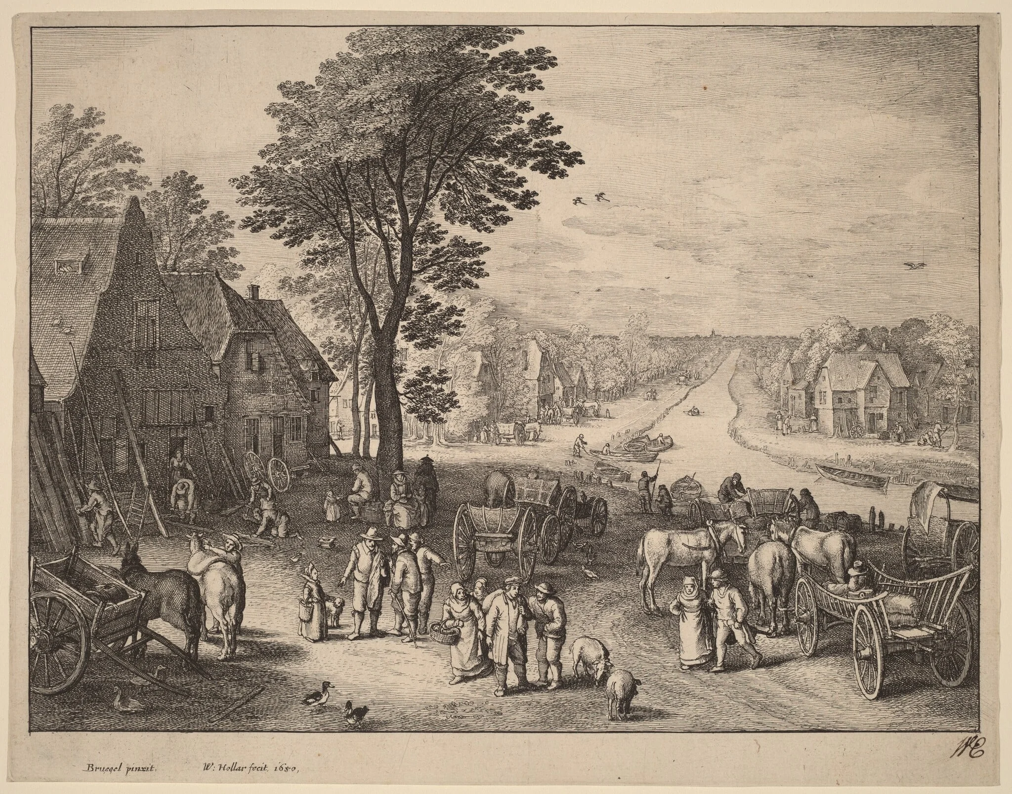 The Canal, detail