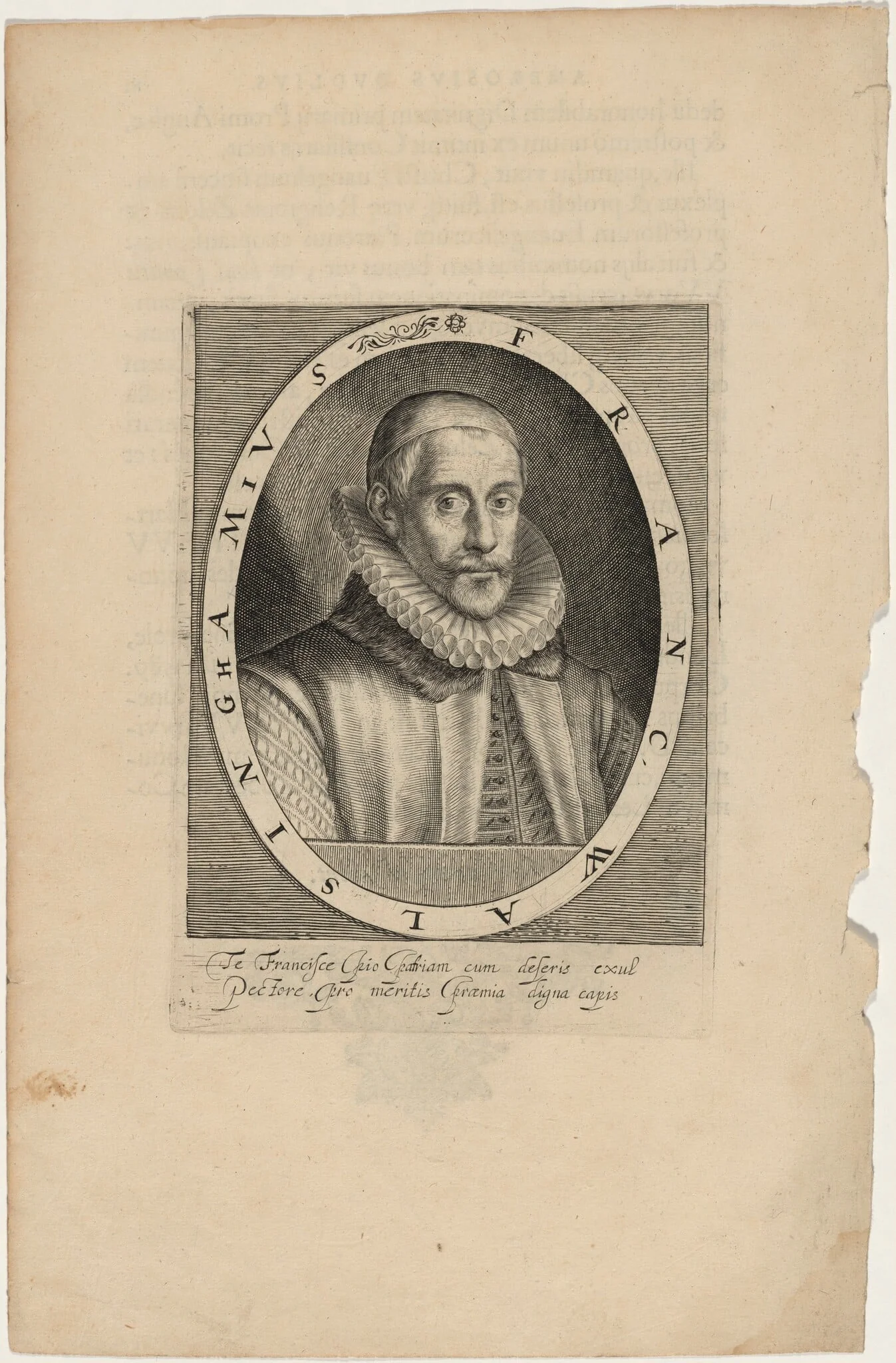 Sir Francis Walsingham, detail